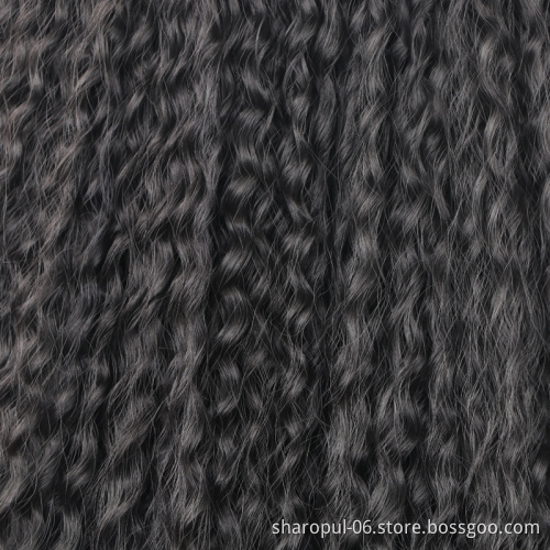 Brazilian Braids Hair extension 18inch 90gram Fox wave Jumbo crochet braid synthetic ombre braiding hair
